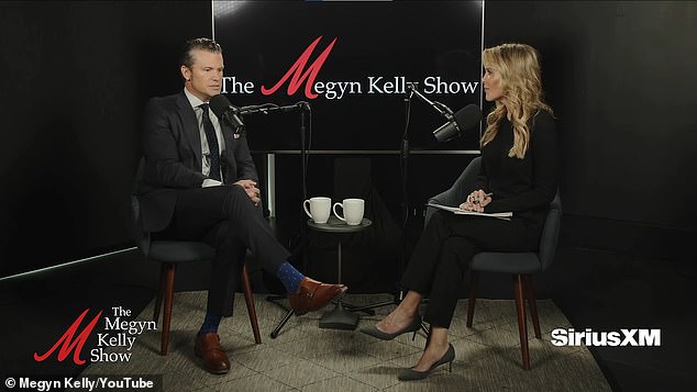 Pete Hegseth went on The Megyn Kelly Show on Wednesday to once again defend himself against a slew of scathing reports about him – and admitted there are 'kernels of truth' in some of the stories