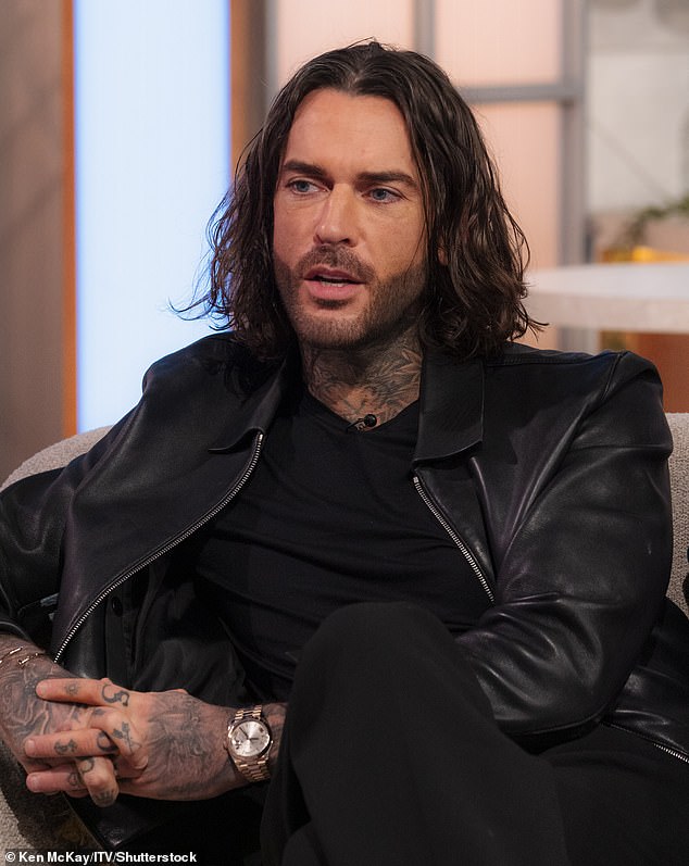 Pete Wicks continued to show his declaration of love for Maura on Sunday after the I'm A Celebrity... Get Me Out Of Here! Star seemingly confirmed they were dating (pictured last month)