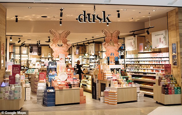 The popular candle range is sold at Australian retailer Dusk