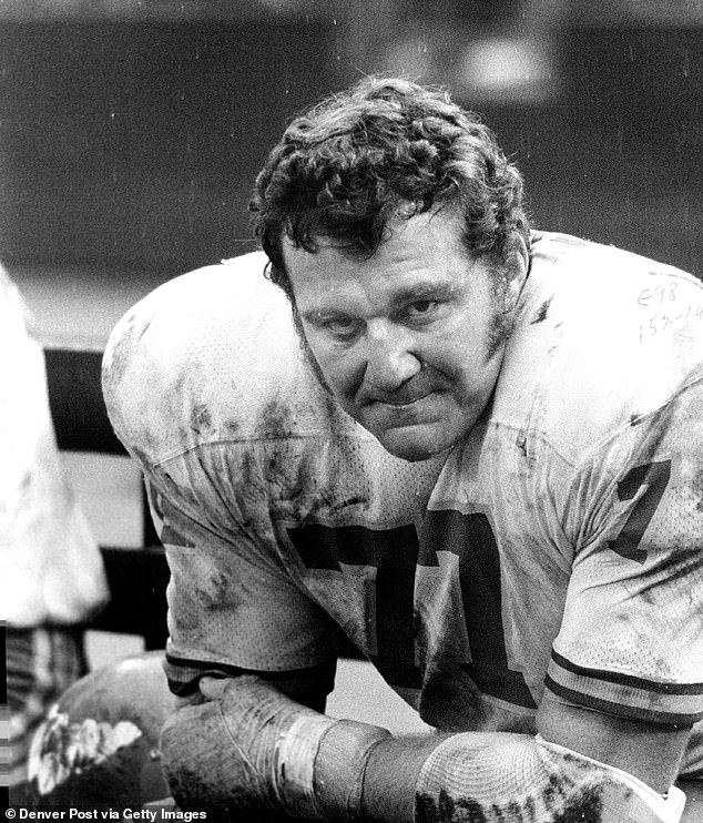 Chiefs legend Jim Tyrer (pictured) shot his wife in a murder-suicide in September 1980