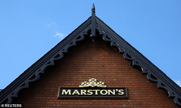 Christmas cheer: Marston's welcomed brisk trading over the past six weeks, with sales up 3.9% on the same period last year, with Christmas bookings 'ahead' of 2023