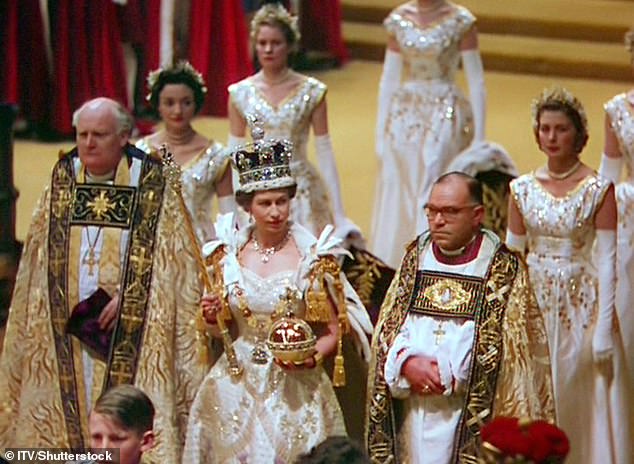 Queen Elizabeth II was crowned in Westminster Abbey in June 1952