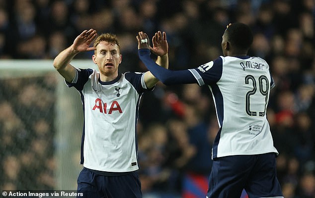 Dejan Kulusevski gives Ange Postecoglou a Glasgow kiss of life for Tottenham vs Rangers