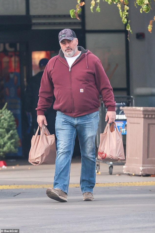 Matt LeBlanc took a break from running his luxury used car dealership for a grocery run on Tuesday