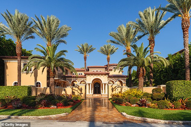 Fisher Island just off the coast of Miami Beach in Florida is one of the most exclusive areas