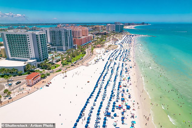 According to a survey by the National Association of Realtors, Florida had a net influx of 372,000 people last year. (Photo: Clearwater Beach, Florida)