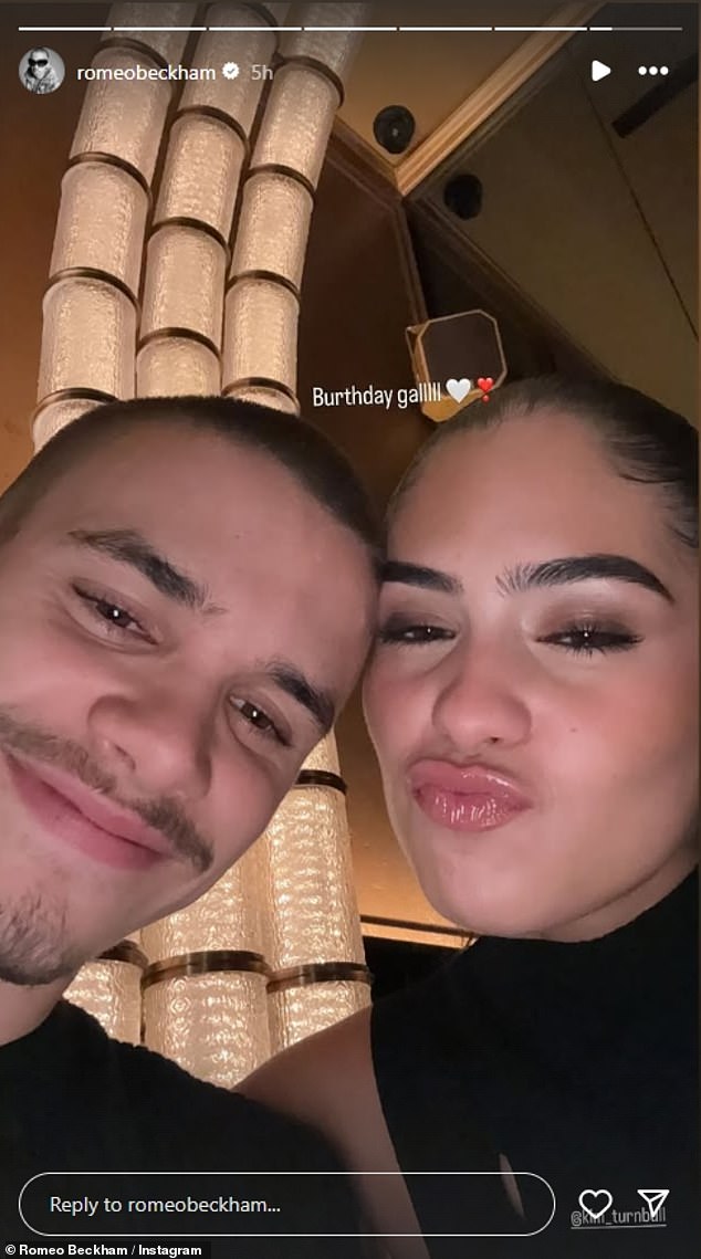 Earlier this week, Romeo proved things are getting serious with Kim when he got a huge 'Love wins' tattoo on his thigh as he celebrated her birthday