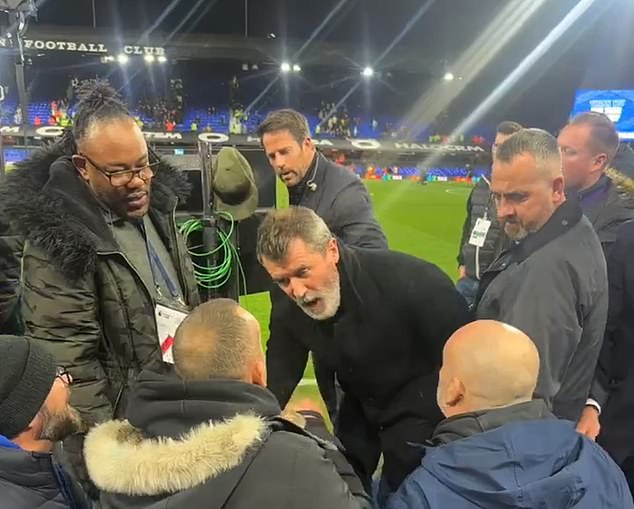 Roy Keane confronted an Ipswich fan who shouted at him after their draw against Man United last month