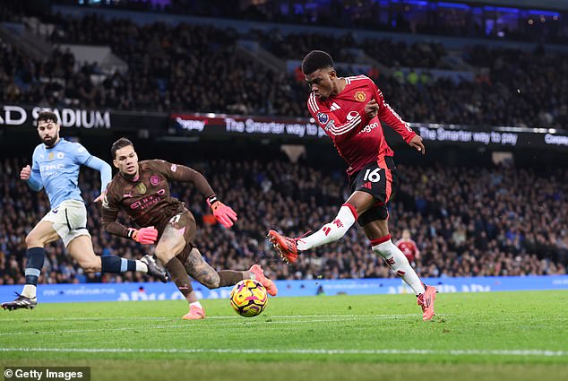 The forward was left out of Manchester United's dramatic victory over rivals Manchester City