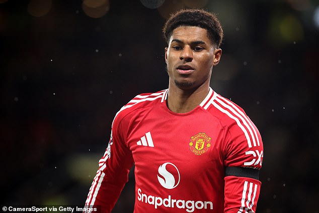 Marcus Rashford was a shocking omission from Man United's squad for Sunday's derby match