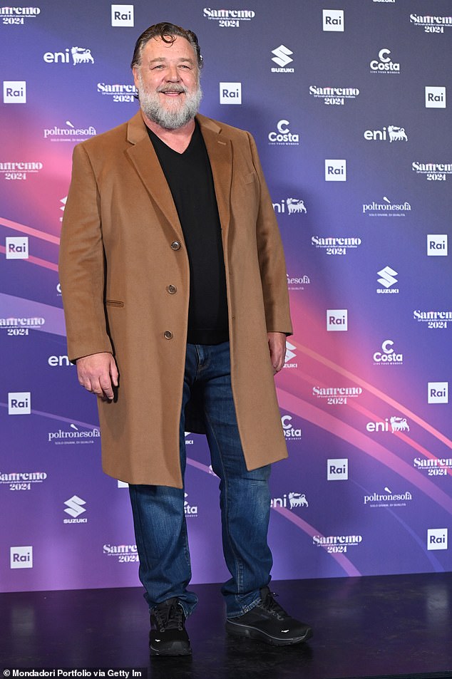 Russell Crowe (pictured) has revealed the contract he had to sign to appear on Joe Rogan's top-rated podcast. The Australian actor was a guest on The Joe Rogan Experience earlier this year and was told in advance that he would have to commit to a three-hour broadcast.