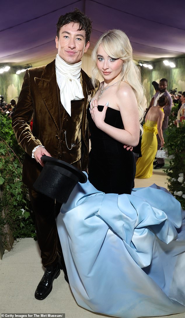 The former couple was photographed at the 2024 Met Gala in May