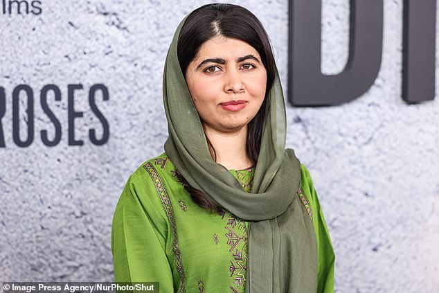 Pakistani education activist Malala Yousafzai is a young woman known for her moral beliefs and advocacy for women's education