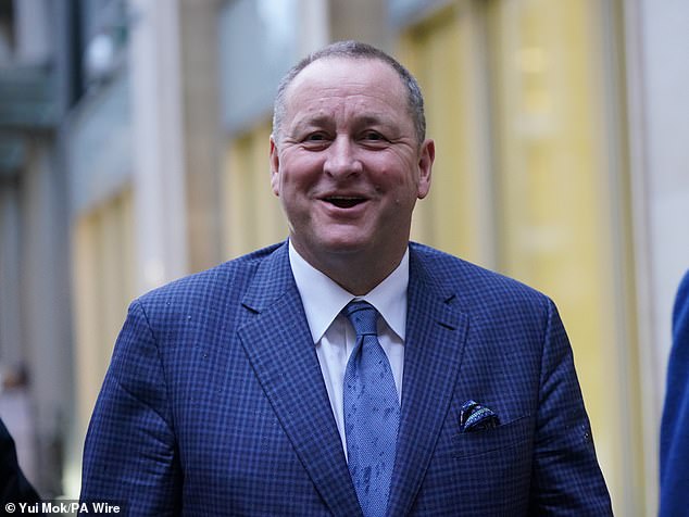 Not supported: Proxy consultancy Glass Lewis has spoken out against Frasers Group's plans to appoint Mike Ashley (pictured) as CEO of Boohoo