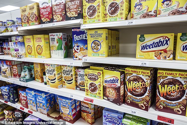 Under the ban, ready-to-eat breakfast cereals would face heavy advertising restrictions, as would foods such as pizza, chips, cereal and even yogurt