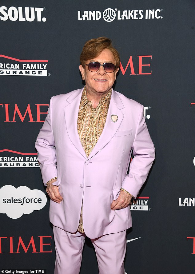 Sir Elton John has revealed he thinks a 'higher power' has looked after him all his life and previously helped him overcome his personal struggles