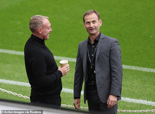 Staff at Old Trafford are said to be shocked by Ashworth's departure (right)