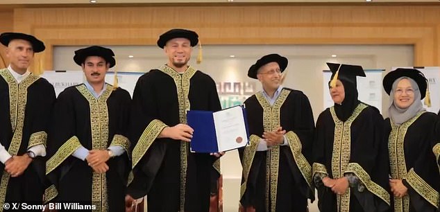 Sonny Bill Williams has been appointed the new Pro Chancellor of Albukhary International University