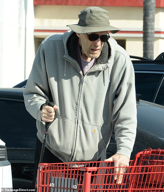 This Dutch actor, 76, famously played a creepy butler in an iconic 1991 comedy blockbuster. On Tuesday, he was photographed on a rare outing in Los Angeles, when he stopped by Trader Joe's