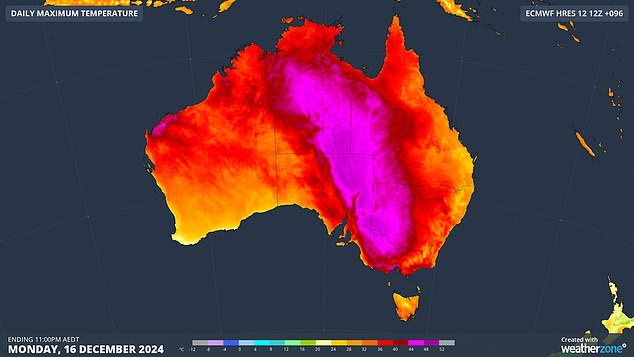 Australia is bracing for a brutal heatwave, with temperatures in some regions reaching nearly 50 degrees Celsius