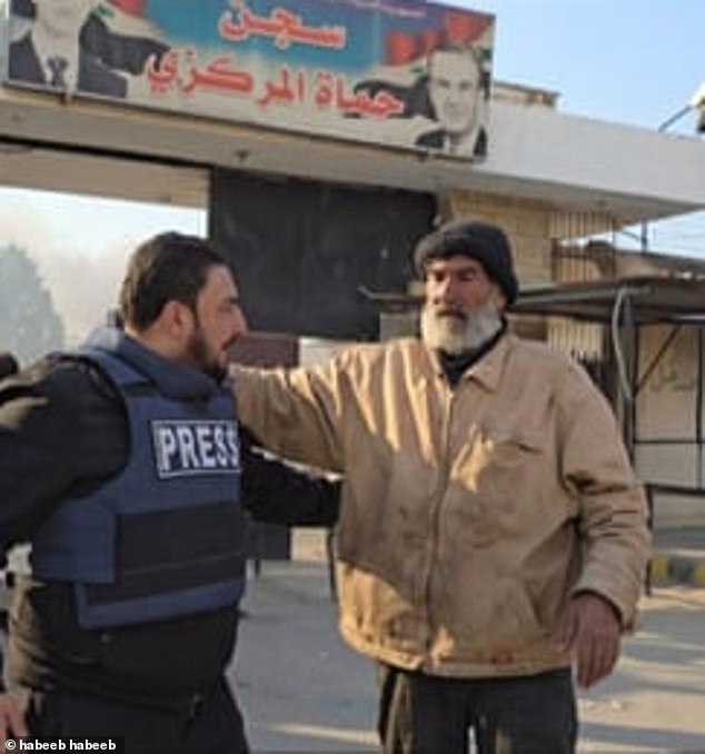 Moammar Ali got the biggest surprise of his life when – after 39 years of searching – he found his older brother Ali, (pictured right), outside a prison – now 57 years old.