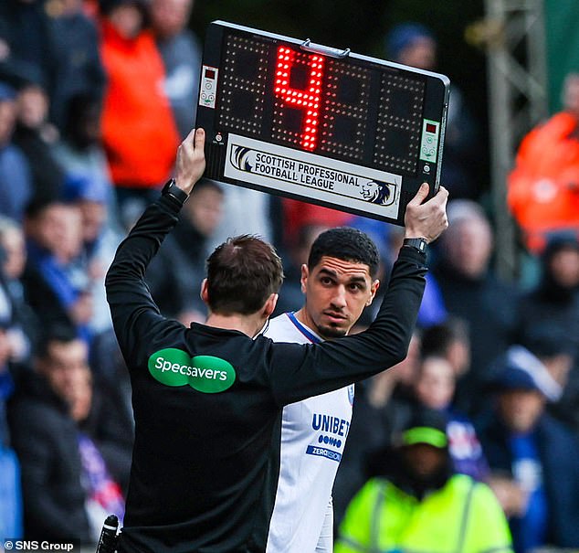 Leon Balogun impressed after replacing Propper at half-time of Saturday's match