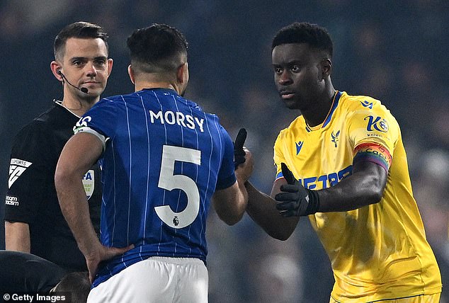 Ipswich Town's Sam Morsy refused to wear a rainbow armband for religious reasons, while Marc Guehi has been warned twice by the FA for writing on his own