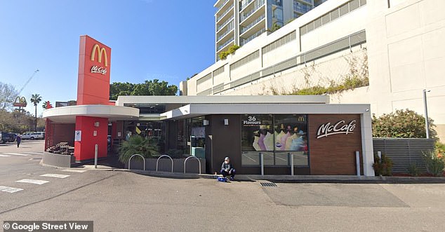 The McDonald's on King Street in Newcastle (pictured) is notorious for anti-social behavior and has been plagued by incidents over the years