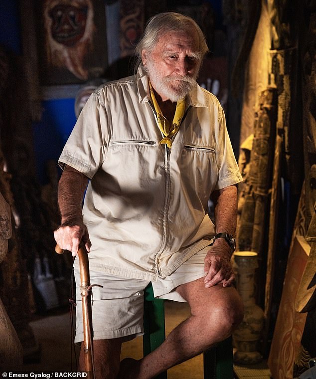 Famed crocodile hunter George Craig (pictured) has died aged 94, just weeks after his beloved saltwater crocodile died aged 110