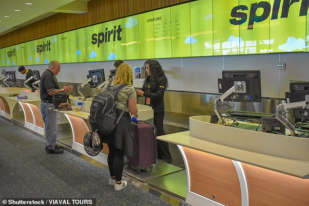 Spirit staff made $5 for charging an oversized carry-on bag at the gate, or for selling the so-called 'Big Front Seat' to a customer