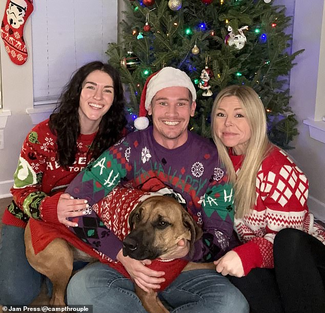 Throuple Alana, 27, and Kevin, 33, and Megan, 37, who live in Colorado, regularly receive hate for their unusual relationship and have shared how they celebrate Christmas