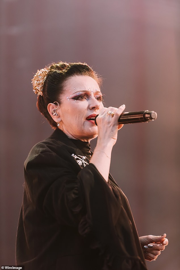 Tina Arena (pictured) has made a triumphant return to the stage after an illness forced her to cancel her 2023 Love Saves World tour