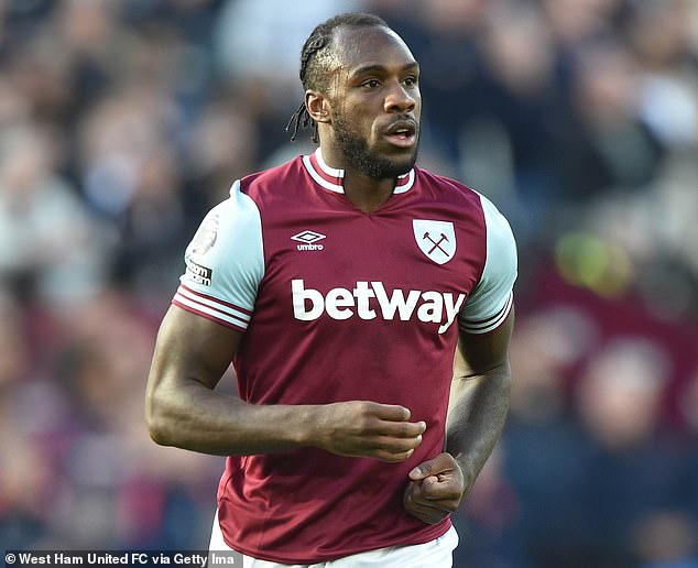 West Ham striker Antonio is recovering in hospital after a horrific car accident last weekend