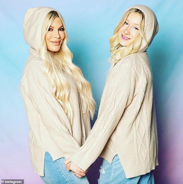 Tori Spelling was every bit the doting mother she was as she admitted she cried when her 16-year-old daughter Stella got her driver's license; seen in May 2022