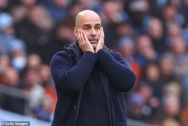 Pep Guardiola's Manchester City have suffered a dramatic collapse in recent months