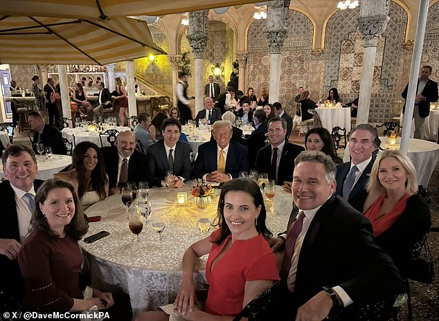 During Canadian Prime Minister Justin Trudeau's Mar-a-Lago dinner on Friday evening with newly elected President Donald Trump, Trump claimed that Canada would become the 51st state if the Canadian economy could not withstand the 25 percent tariffs threatened by the president-elect.