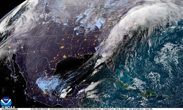 Five states prepare for dangerous flooding and power outages as an atmospheric river and a developing bomb cyclone hit the East Coast