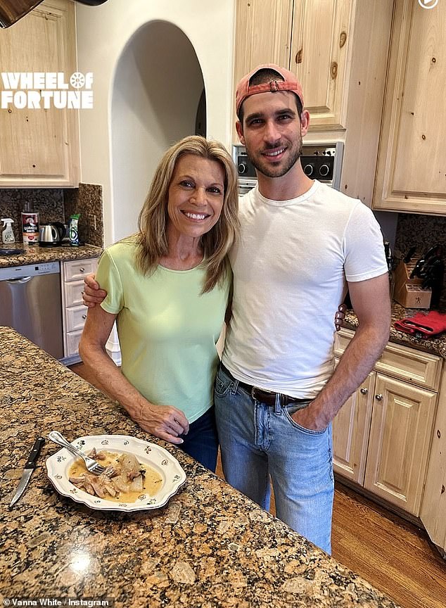 Wheel of Fortune fans were in for a pleasant surprise when Vanna White introduced her son Nikko Santo Pietro in a recent cooking video on Instagram