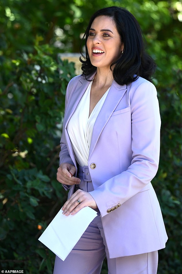 Moira Deeming (pictured after her victory in court on Thursday) won a defamation case she brought against Mr Pesutto after he expelled her from the parliamentary party