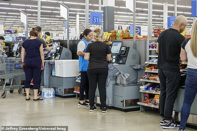 A social media user named Victor was frustrated after his Walmart trip, insisting it was 'absurd' that the store didn't accept mobile payments