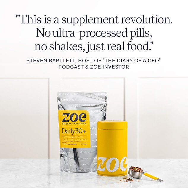 A trendy supplement sold by diet and nutrition guru Professor Tim Spector has been urgently recalled due to possible contamination with dangerous stone and metal shards