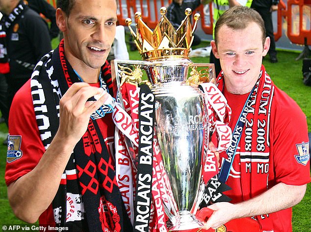 Wayne Rooney's son Kai has posted a video showing off the former striker's stunning trophy haul