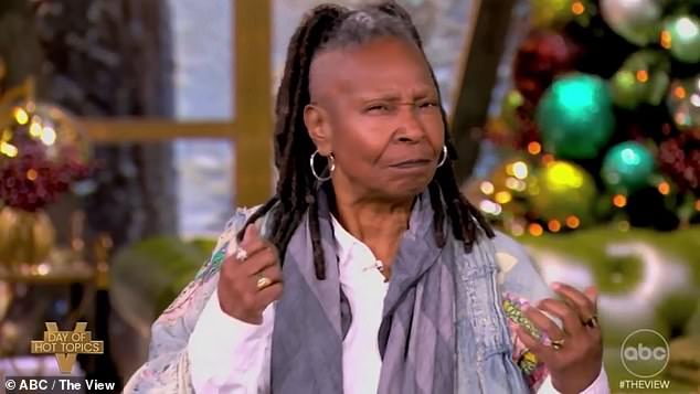 Whoopi Goldberg led the liberal spotlight on Daniel Penny's acquittal on Monday's episode of The View, showing particular disdain for the Marine's choice to celebrate at a nearby bar