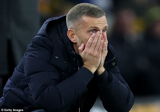 Gary O'Neil has won just two of his last 15 games with Wolves, who are still languishing in 19th place