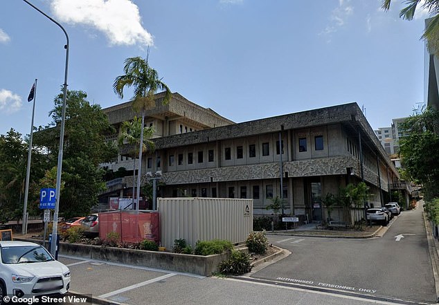 Zoe Anne Gooding was found not guilty of two counts of attempting to cause serious harm in the Townsville District Court (pictured) on Thursday.