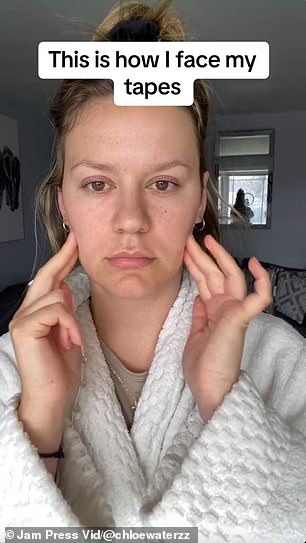 In a recent post, which has been viewed more than 6.6 million times so far, the influencer revealed her secret: she used transparent tapes to lift her cheeks