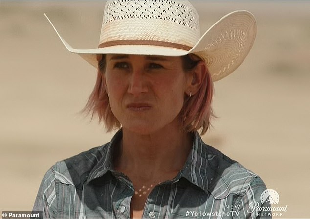 Teeter was also one of the toughest cowboys of the bunch, who worked harder than anyone else. And she had a romance with Colby, played by Denim Richards