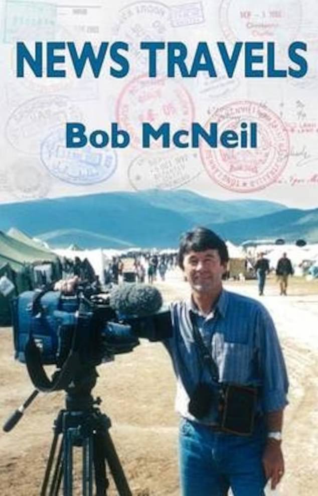 Bob, who worked at TV3 for 20 years as a reporter and presenter, died on December 30 after a long battle with Alzheimer's disease. Pictured: Bob's 2014 autobiography