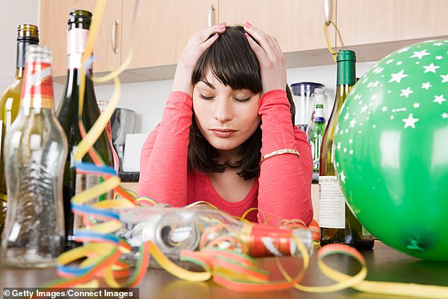 January should be a time for everyone to reflect on their drinking habits and learn how to enjoy social events or relax at home without alcohol, an expert said (file image)