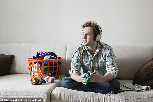 Some people believe that avoiding laundry or cleaning on the first day of the new year could bring about a prosperous year ahead (stock image)